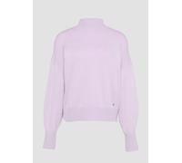 Strickpullover im Relaxed Fit mit Stehkragen 38 lila 2158056.4703.38