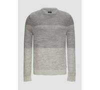 Strickpullover in melierter Streifenoptik XXL Beige 2153087.05W0.XXL