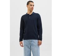 Jack & Jones George Langarm-polo M Navy Blazer