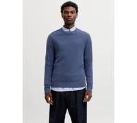 Jack & Jones JJERYDER KNIT CREW NECK L 12298310 Turbulence Twist (942274) Blau L