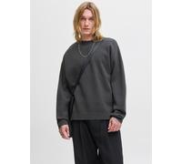 Jack & Jones Premium Strickpullover mit Rundhalsausschnitt Modell 'BRADFORT' in Anthrazit Melange, Größe M