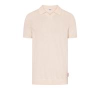 Strickpullover JOOP JEANS "Beloro", Herren, Gr. S, beige (natural), Strick, Obermaterial: 100% Baumwolle, clean, unifarben, regular fit normal, Rundhals, eingesetzt Rippstrickbündchen, Pullover Strick