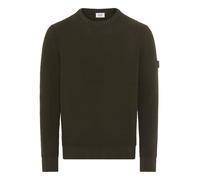 Strickpullover JOOP JEANS "Harono", Herren, Gr. 3XL, dunkelgrün, Strick, Obermaterial: 100% Baumwolle, clean, unifarben, regular fit normal, Rundhals, eingesetzt Rippstrickbündchen, Pullover Strickpul