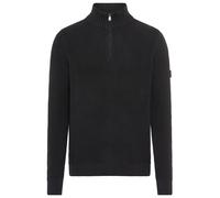 Strickpullover JOOP JEANS "Henrios", Damen, Gr. M, dunkelblau, Strick, Obermaterial: 100% Baumwolle, clean, unifarben, regular fit normal, Rundhals, eingesetzt Rippstrickbündchen, Pullover Strickpullo