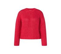 Strickpullover JOOP "Kartico", Damen, Gr. XL, rot (bright pink), Grobstrick, Obermaterial: 50% Wolle, 50% Polyacryl, Rundhals, Rippstrickbündchen, Pullover Strickpullover (68951005-XL) bright pink
