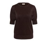 Strickpullover KAFFE CURVE "Damen Strickpullover KCregitta", Damen, Gr. M, braun (coffee bean), Obermaterial: 70% Viskose CV. 20% Nylon NY. 10% Polyester PES., Pullover Strickpullover (60161452-M) cof