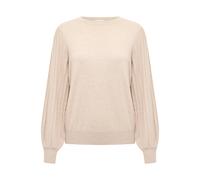 Strickpullover KAFFE "Damen Strickpullover KAlone", Damen, Gr. XL, beige (classic sand melange), Obermaterial: 80% Viskose CV. 20% Nylon NY., Pullover Strickpullover (11513562-XL) classic sand melange