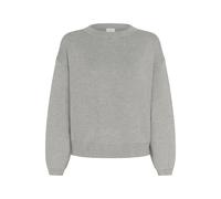 Strickpullover KAFFE "Damen Strickpullover KAmalina", Damen, Gr. XL, grau (grau melange), Obermaterial: 80% Viskose CV. 20% Nylon NY., Pullover Strickpullover (57013818-XL) grau melange