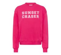 Strickpullover KAFFE "Damen Sweatshirt KAlilje", Damen, Gr. XL, lila (beetroot lila), Obermaterial: 65% Baumwolle CO. 35% Polyester PES., Pullover Strickpullover (43799950-XL) beetroot lila