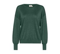 KAFFE Strickpullover KAregina Damen Strickpullover Glitzer Langarm Winter Pullover Casual Elegant Garden Topiary S