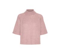 Strickpullover KAFFE "Strickpullover KAemilie", Damen, Gr. XL, rosa (mesa rose melange), Obermaterial: 64% Polyester PES. 18% Polyacryl PAN. 10% Wolle mw. 5% Alpaka WP. 3% Elasthan EL., Pullover Stric