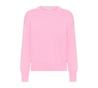 Strickpullover KAFFE "Strickpullover KAharriet", Damen, Gr. M, pink (pink frosting), Obermaterial: 100% Baumwolle CO., Pullover Strickpullover (66972764-M) pink frosting