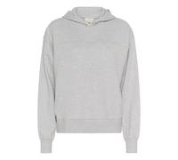 Strickpullover KAFFE "Sweatshirt KAliv", Damen, Gr. M, grau (grau melange), Obermaterial: 85% Baumwolle CO. 15% Polyester PES., Sweatshirts Strickpullover (32264331-M) grau melange