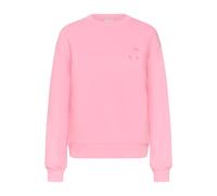 Strickpullover KAFFE "Sweatshirt KAmelody", Damen, Gr. M, pink (pink frosting), Obermaterial: 70% Baumwolle CO. 30% Polyester PES., Sweatshirts Strickpullover (29033200-M) pink frosting