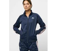 Strickpullover KAPPA "Kappa Sweater Banda Wanniston", Damen, Gr. S, blau iris, braun lt honey, Obermaterial: 100% Polyester, Pullover Strickpullover (71265160-S) blau iris, braun lt honey