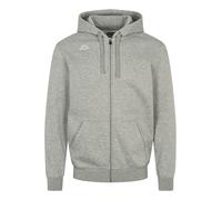 Strickpullover KAPPA "Kappa sweatshirt KMLogo Truxo", Herren, Gr. S, grau md melange, Obermaterial: 60% Baumwolle, 40% Polyester, Pullover Strickpullover (43220303-S) grau md melange