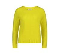 Cartoon Strickpullover Kurz 1/1 Arm Neongelb Gr. 36