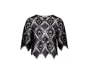 Strickpullover Kurz 1/2 Arm 42