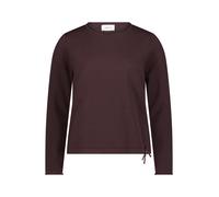 Strickpullover CARTOON "Damen mit Rundhalsausschnitt", Damen, Gr. 44, braun (dunkelbraun), Obermaterial: 55% Viskose, 30% Polyester, 15% Polyamid, straight fit normal, Rundhals, Pullover Strickpullove