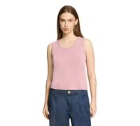 Stricktop CARTOON "Damen mit Rundhalsausschnitt", Damen, Gr. 44, fragrant lila, Obermaterial: 62% Polyacryl, 26% Lyocell, 12% Leinen, normal normal, Rundhals, Tops Stricktop (73981824-44) fragrant lil