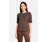 Strickpullover kurzarm Muskat 42