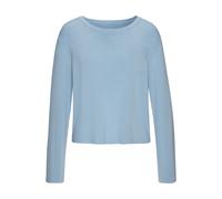 Strickpullover LASCANA, Damen, Gr. 32/34, himmelblau, Feinstrick, Obermaterial: 70% Viskose, 30% Polyamid, unifarben, figurumspielend taillenbedeckt, Rundhals, Pullover Strickpullover (42761910-32) hi
