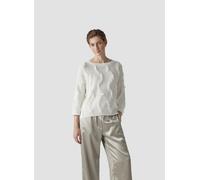 Strickpullover LECOMTE "Pullover", Damen, Gr. 46, beige, 55%Baumwolle 45%Leinen, unifarben, gerade, gerader Abschluss, Pullover Strickpullover (37402567-46) beige