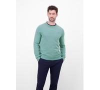 LERROS Herren Pullover mit Rundhals-Ausschnitt, 100% Baumwolle (DE/NL/SE/PL, Alphanumerisch, XXL, Regular, Regular, Arctic Blue)