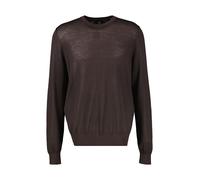 LERROS Dezent gestalteter Strickpullover aus weicher Merinowolle - Timber Brown XL