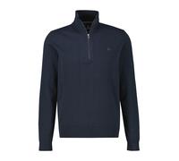 Strickpullover LERROS "Flachstrick-Troyer in Großen Größen", Herren, Gr. 6XL, blau (classic navy), 100% Baumwolle, ohne Ausschnitt, Pullover Strickpullover (78862252-6XL) classic navy