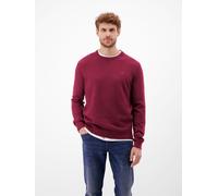 Strickpullover LERROS, Herren, Gr. 3XL, schwarz, Strick, Obermaterial: 88% Schurwolle, 12% Kaschmir, unifarben, regular fit normal, Rundhals, Rippbündchen, Pullover Strickpullover, mit Logo Stickerei