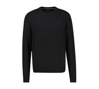 Strickpullover LERROS, Herren, Gr. XL, platinum grau melange, Strick, Obermaterial: 88% Schurwolle, 12% Kaschmir, meliert, regular fit normal, Rundhals, Rippbündchen, Pullover, mit Logo Stickerei (785
