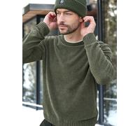 LERROS Herren Strickpullover, weich wie Samt - Nordic Olive XXL