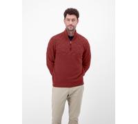 LERROS Herren-Troyer mit Jacquardmuster - Maple Red XXL
