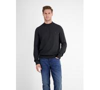 Strickpullover LERROS "LERROS Herren-Pullover mit Turtleneck", Herren, Gr. XL, schwarz, 100% Baumwolle, Rundhals, Pullover Strickpullover (28952236-XL) schwarz