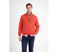 Strickpullover LERROS "LERROS Herren-Stricktroyer", Herren, Gr. M, scandinavian rot, 100% Baumwolle, ohne Ausschnitt, Pullover Strickpullover (32292243-M) scandinavian rot