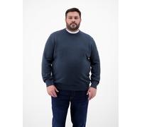 Strickpullover LERROS "LERROS Leichter Herren Strickpullover", Damen, Gr. 6XL, classic navy, 100% Baumwolle, Rundhals, Pullover Strickpullover (24034606-6XL) classic navy