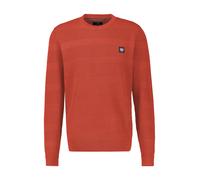 LERROS Strickpullover für Herren, tonal gestreift - Scandinavian Red M