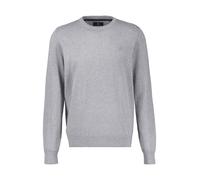 LERROS Strickpullover aus reiner Baumwolle in großen Größen - Platinum Grey Melange 6XL