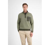 Strickpullover LERROS "Stricktroyer in Strukturstrick", Herren, Gr. 3XL, nordic olive, 100% Baumwolle, ohne Ausschnitt, Pullover Strickpullover (81195702-XXXL)