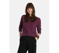 Strickpullover LIEBLINGSSTÜCK "Babro", Damen, Gr. 40, lila (wineberry), Strick, Obermaterial: 50% Alpaka, 28% Polyester, 22% Wolle, clean, unifarben, regular fit normal, Rundhals, Strickbündchen, Pull