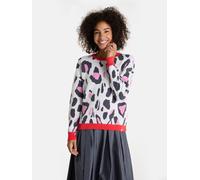 Strickpullover LIEBLINGSSTÜCK "BerenikeL", Damen, Gr. 40, 110, sanftes weiß, 60% Baumwolle, 40% Viskose, normal, Rundhals, Pullover Strickpullover, mit Baumwolle und Viskose (96880843-40) 110, sanftes