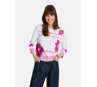 Strickpullover LIEBLINGSSTÜCK "LoniL", Damen, Gr. 38, 845p1, raspberry, 100% Baumwolle, normal, Rundhals, Pullover Strickpullover, aus 100% Baumwolle (28011448-38)