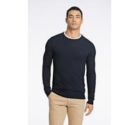 Strickpullover LINDBERGH Gr. S, blau (navy), Herren, Obermaterial: 80% Viskose, 20% Nylon, Pullover (35638755-S) navy