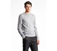 Strickpullover LINDBERGH "Lindbergh Strickpullover", Herren, Gr. XXL, grau (lt grau mix), Obermaterial: 50% Polyacryl, 50% Schurwolle, Rundhals, Pullover Strickpullover (26781947-XXL) lt grau mix