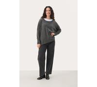 Strickpullover Lockere Passform dark grey M