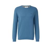 Baumwollpullover mit Logo-Stickerei M türkis 2143173.6244.M