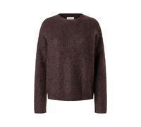 Strickpullover MAERZ MUENCHEN "Maerz Muenchen 302000 XT Pullover Damen Bekleidung", Damen, Gr. 48, braun, 34% Mohair, 34% Wolle, 27% Nylon, 5% Elasthan, Rundhals, Pullover Strickpullover (87359000-48)
