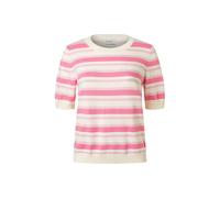 Strickpullover MAERZ MUENCHEN "Maerz Muenchen 347101 Pullover Damen Bekleidung", Damen, Gr. 42, pink, 100% Baumwolle, Rundhals, Pullover Strickpullover (31939451-42) pink