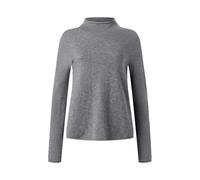 Strickpullover MAERZ MUENCHEN "Maerz Muenchen 375100 Strickpullover Damen Bekleidung", Damen, Gr. 36, grau, 100% Wolle, Pullover Strickpullover (96776232-36) grau